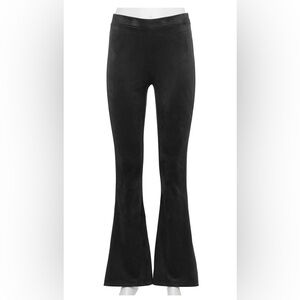 NEW SO Pull-On Velvet Flare-Leg Pants. Small
